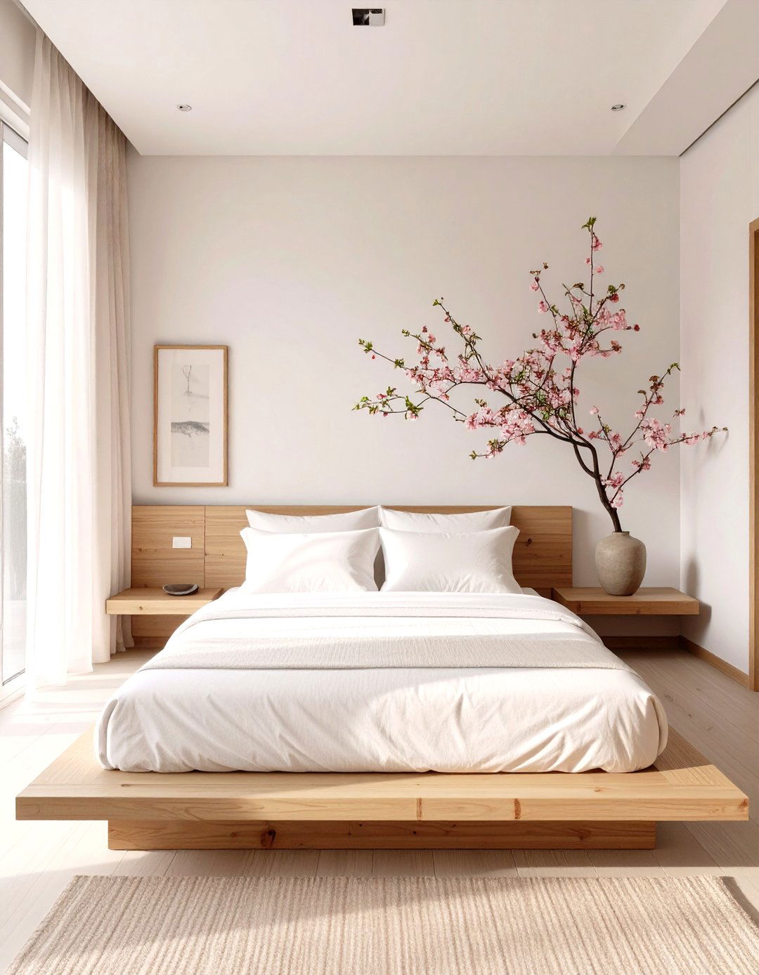 Minimalist Zen Guest Room - 30 hospitality interior design ideas