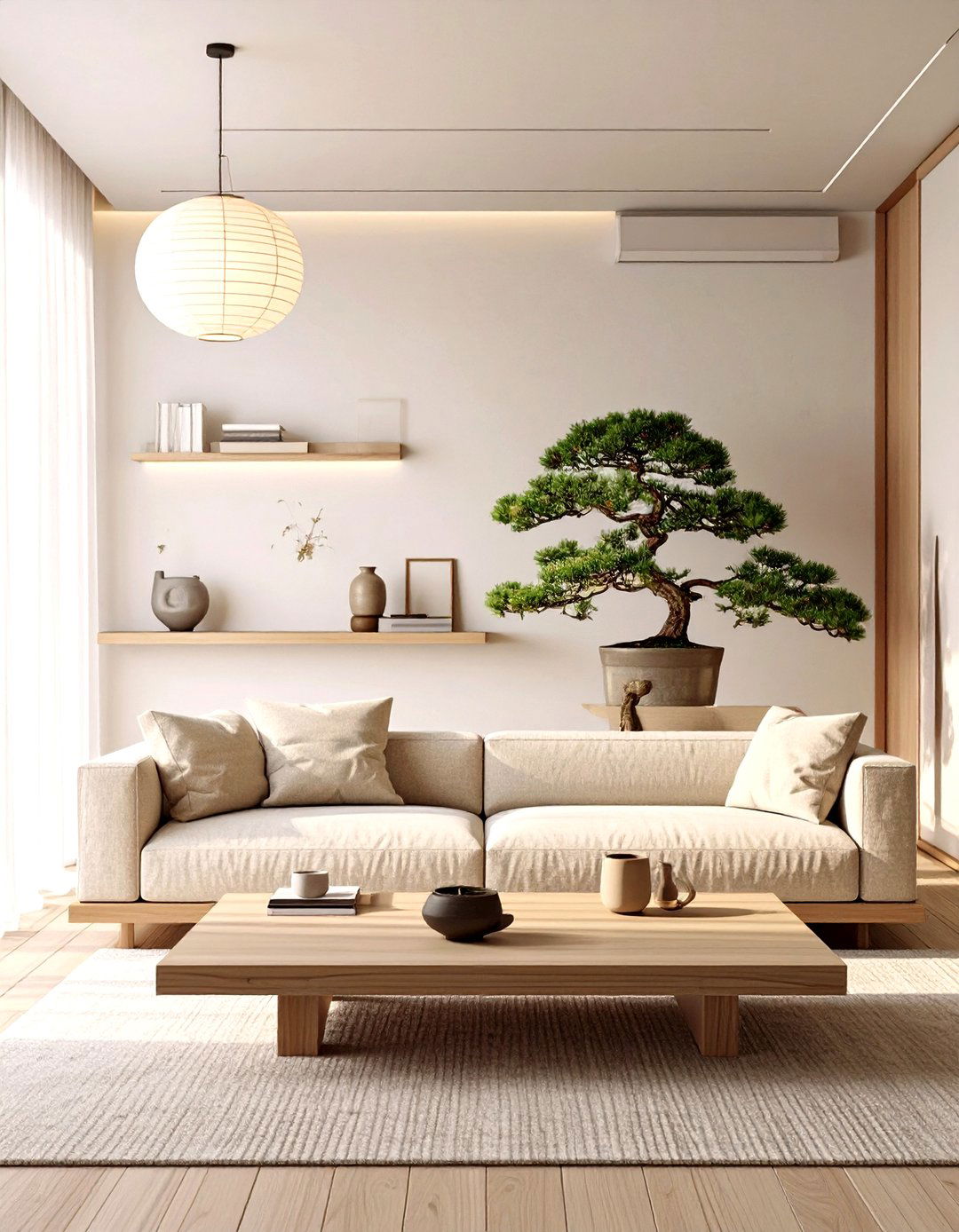 Minimalist Zen Living Room - 30 contemporary living room ideas