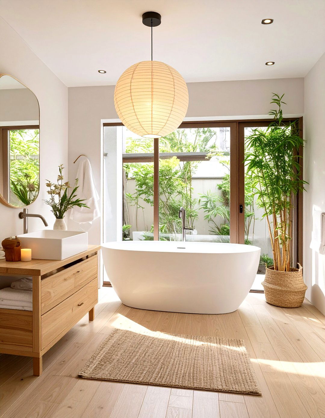 Minimalist Zen Master Bathroom - 30 master bathroom designs