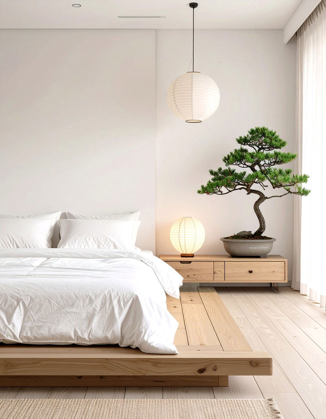 Minimalist Zen Sanctuary Guest Room - 30 guest room decor ideas