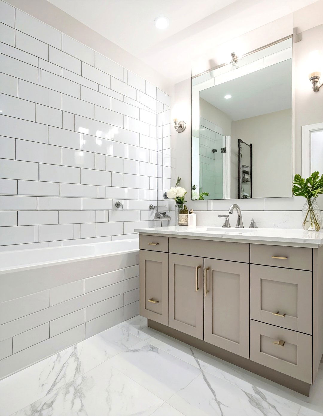 Mirrored Bathroom Wall Tiles - 30 bathroom tiles design images ideas
