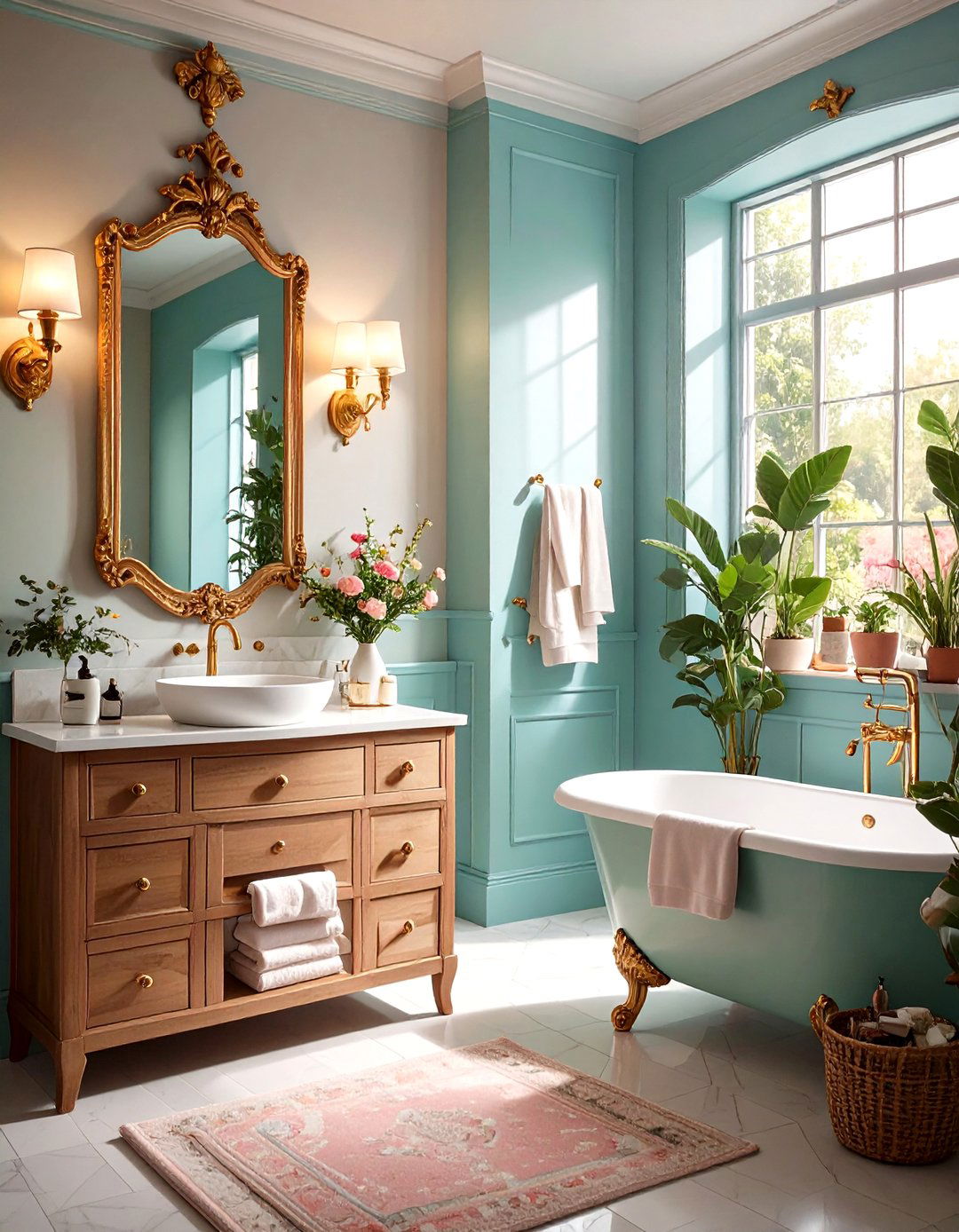 Mirrored Bathroom Walls - 30 bathroom wall ideas