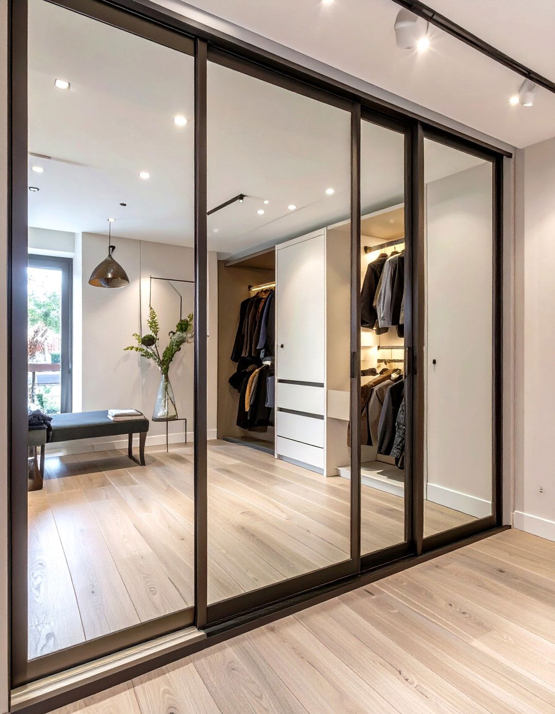 30 Sleek Modern Closet Door Ideas for Your Home - We Love Home Blog