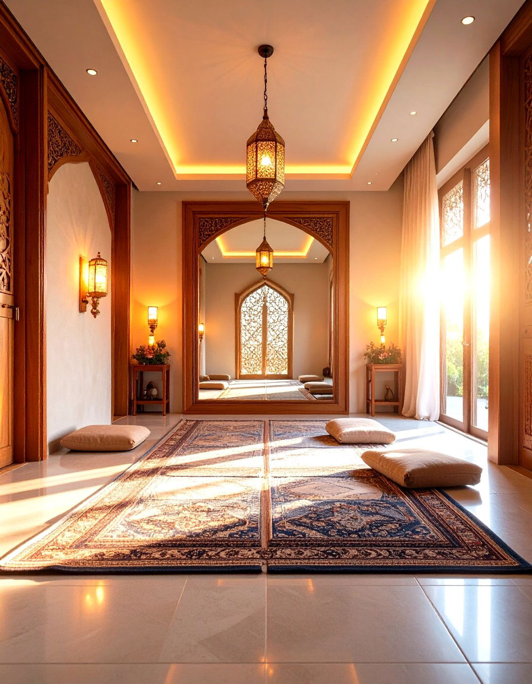 Mirrored Prayer Closet for Reflection - 30 prayer closet ideas