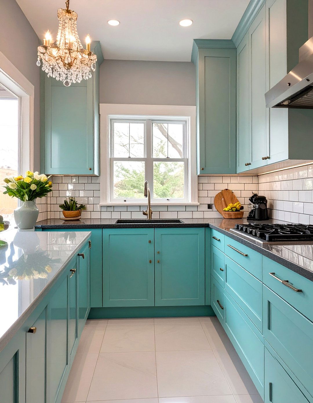 Mirrored Subway Tile Backsplash - 30 subway tile backsplash ideas