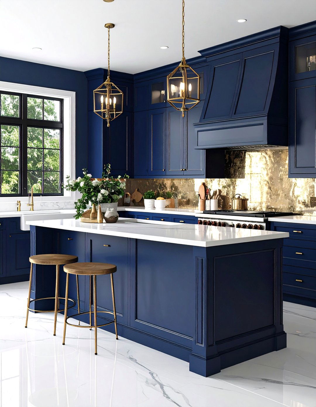 Mirrored and Antique Mirror Finishes - 30 kitchen backsplash ideas 2025