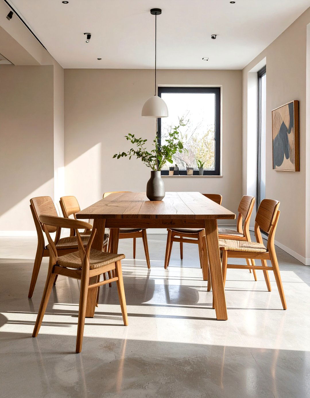 Mismatched Dining Chairs - 30 simple dining room ideas