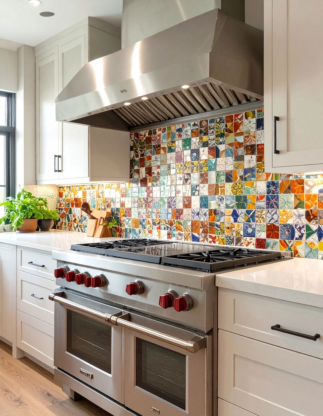 Mixed Material Backsplash - 30 backsplash designs