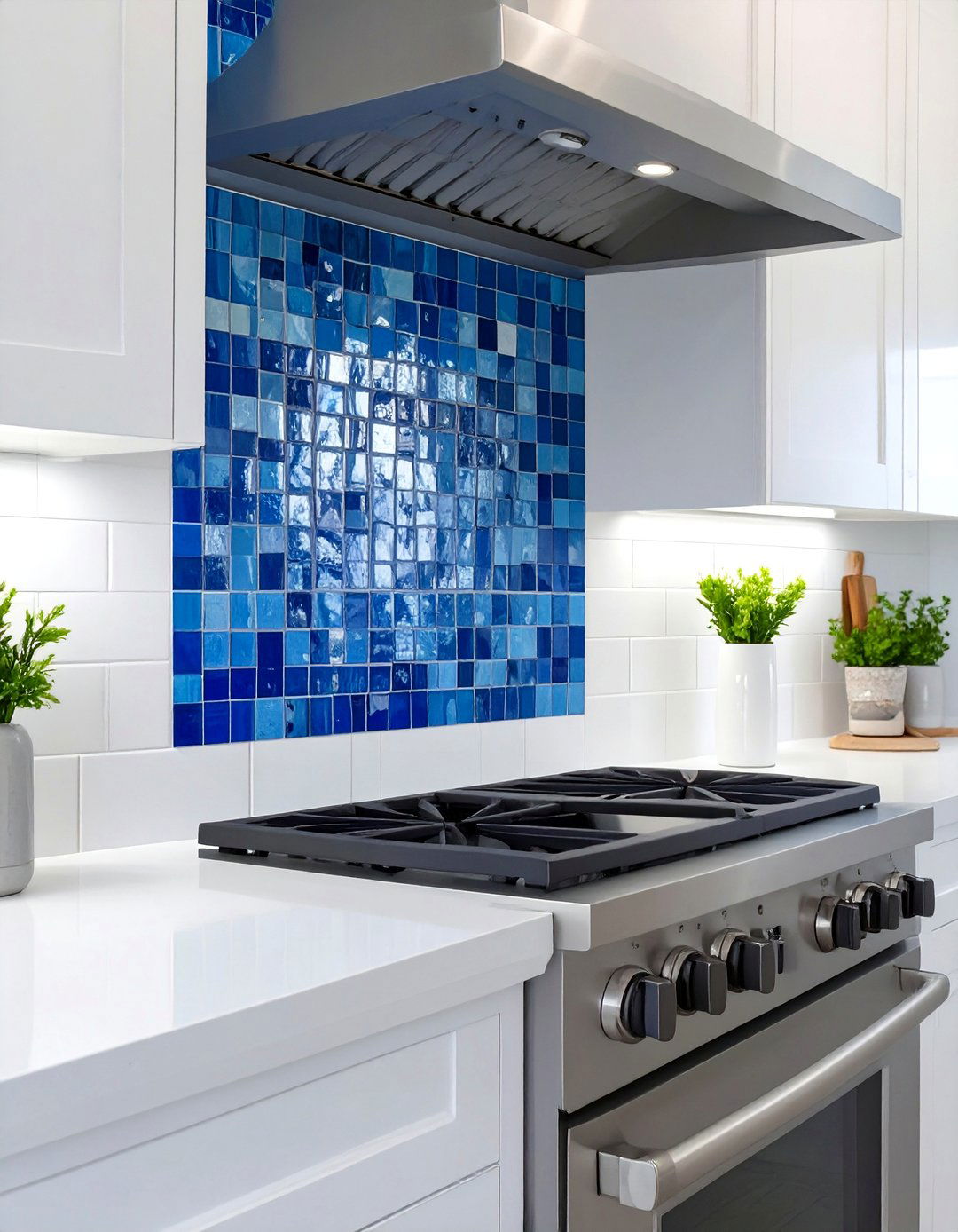 Mixed Material Kitchen Backsplash - 30 backsplash ideas for white kitchen