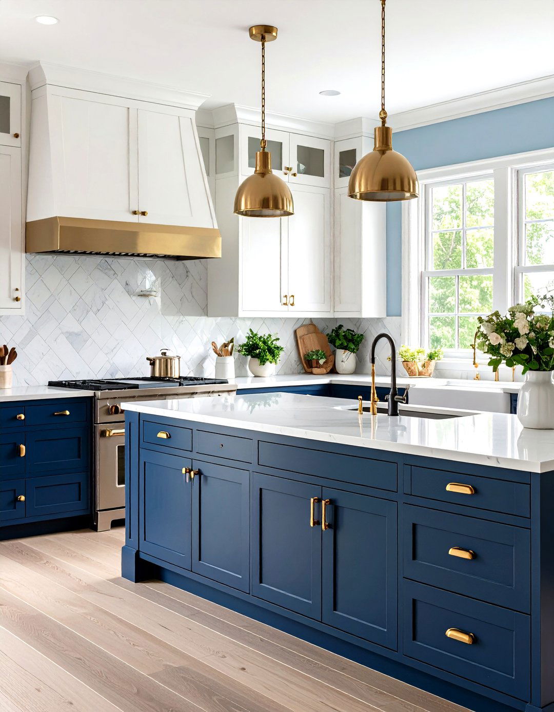 Mixed Metals Kitchen Hardware - 30 kitchen hardware ideas