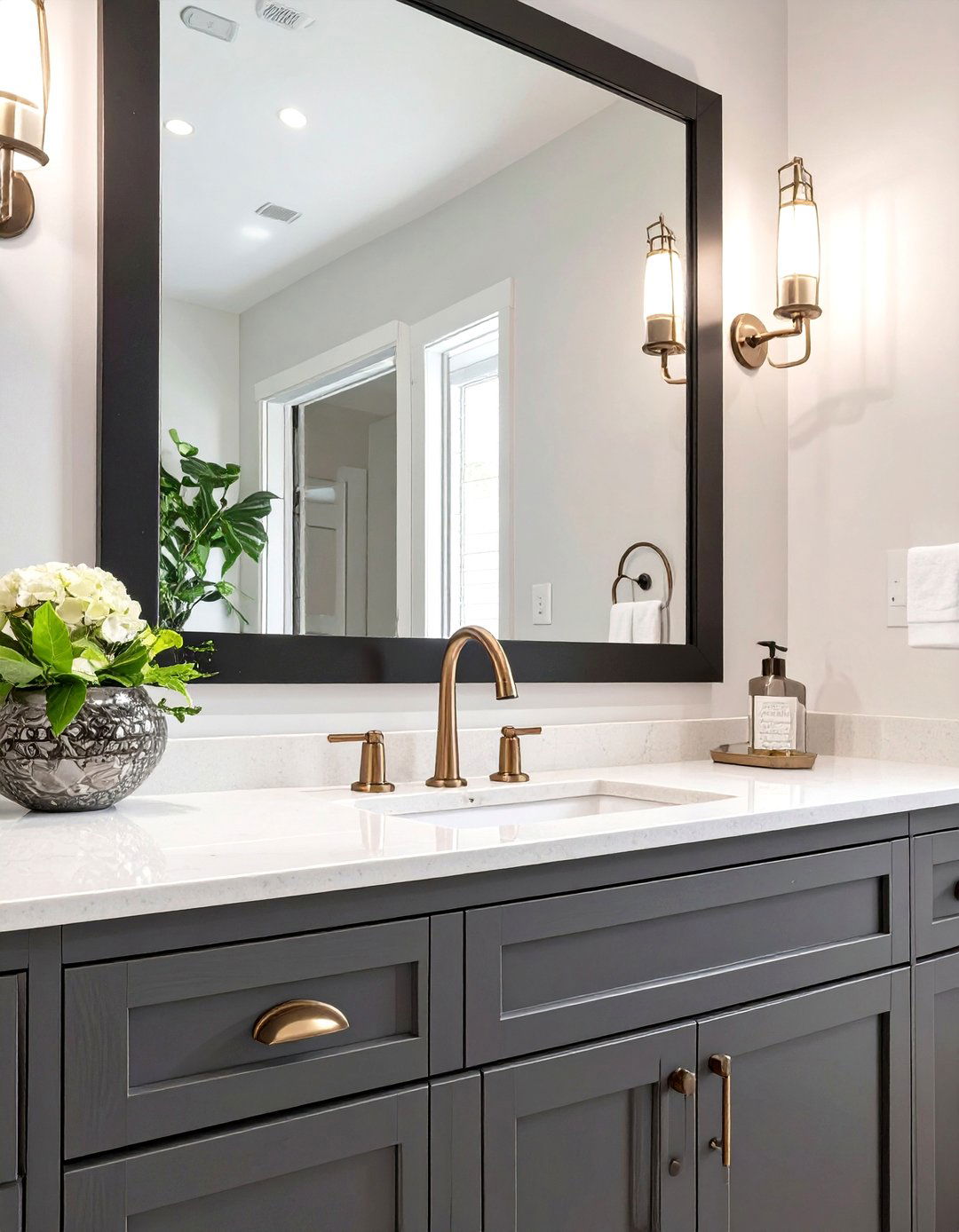 Mixing Metal Finishes for a Curated Look - 30 transitional interior design style ideas