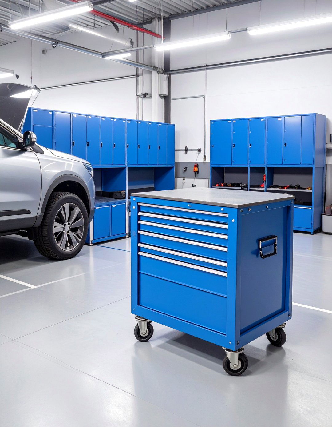 Mobile Garage Cabinet Units