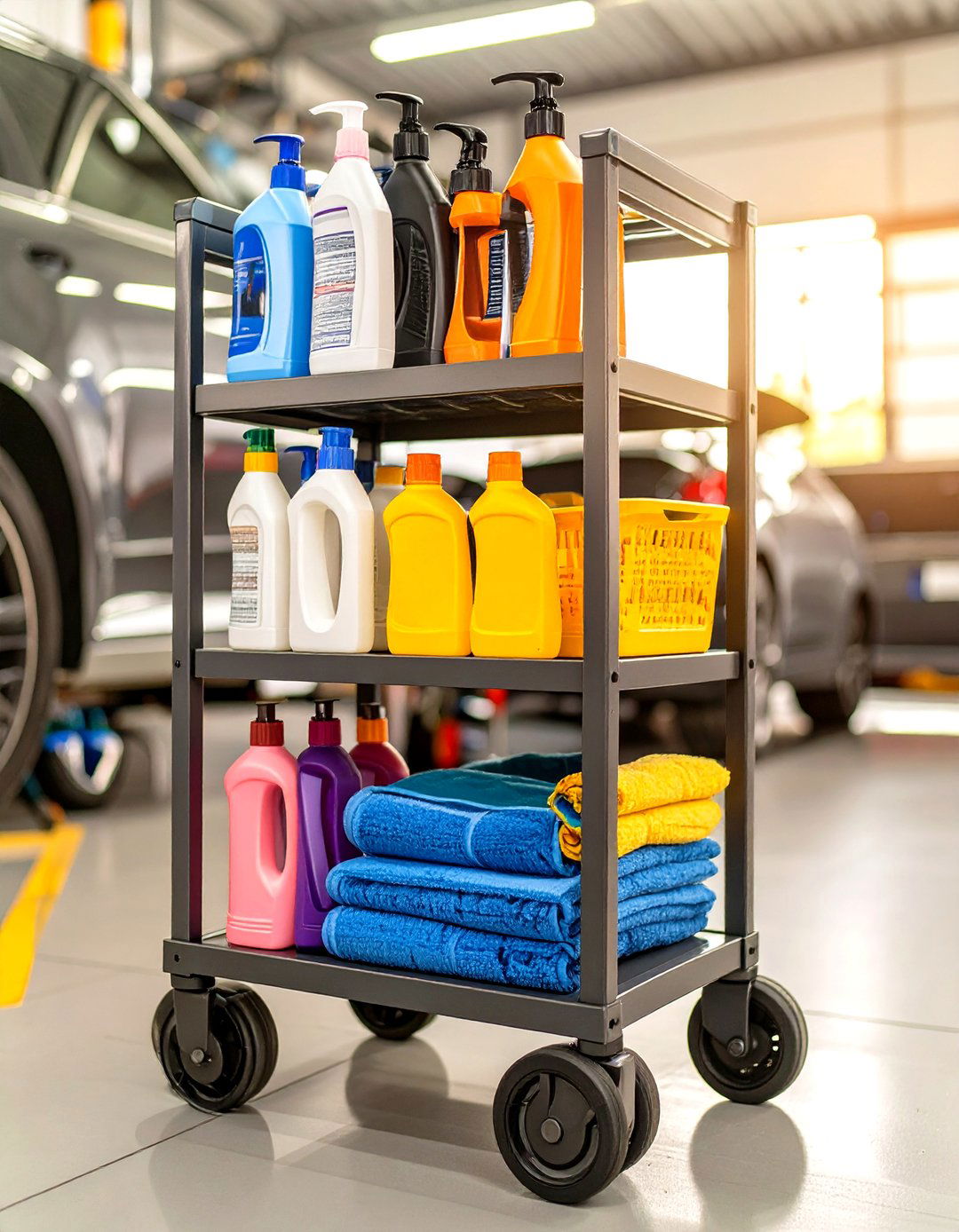 Mobile Storage Carts for Garage Flexibility - 30 storage ideas for garage
