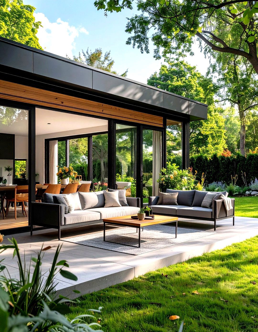Modern Aluminum Frame Patio Enclosure - 30 patio enclosure ideas