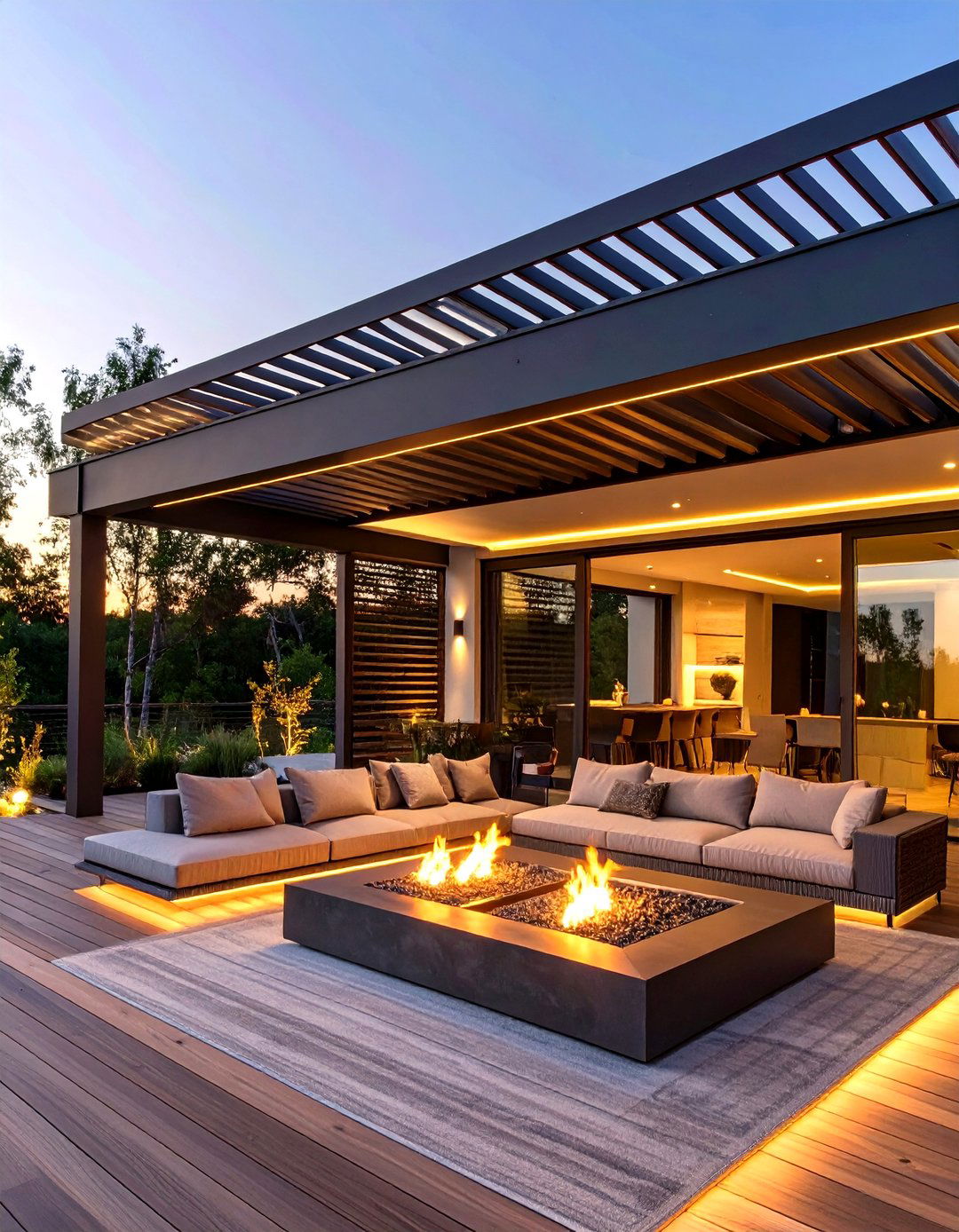 Modern Aluminum Louvered Roof - 30 deck roof ideas