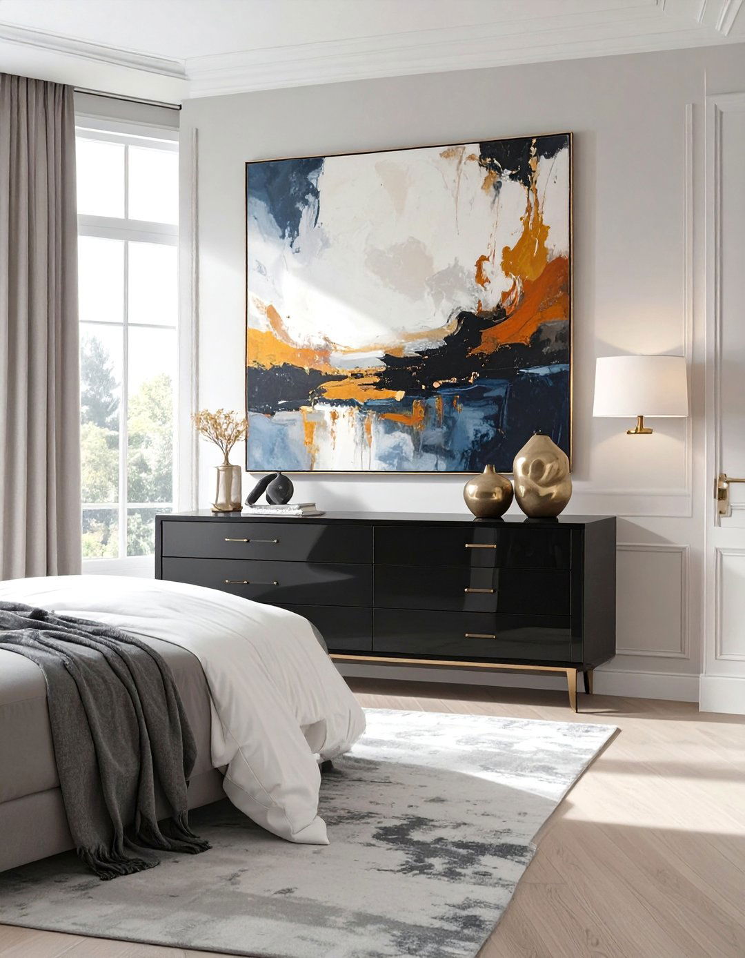 Modern Art Gallery Bedroom - 30 master bedroom dresser decor ideas