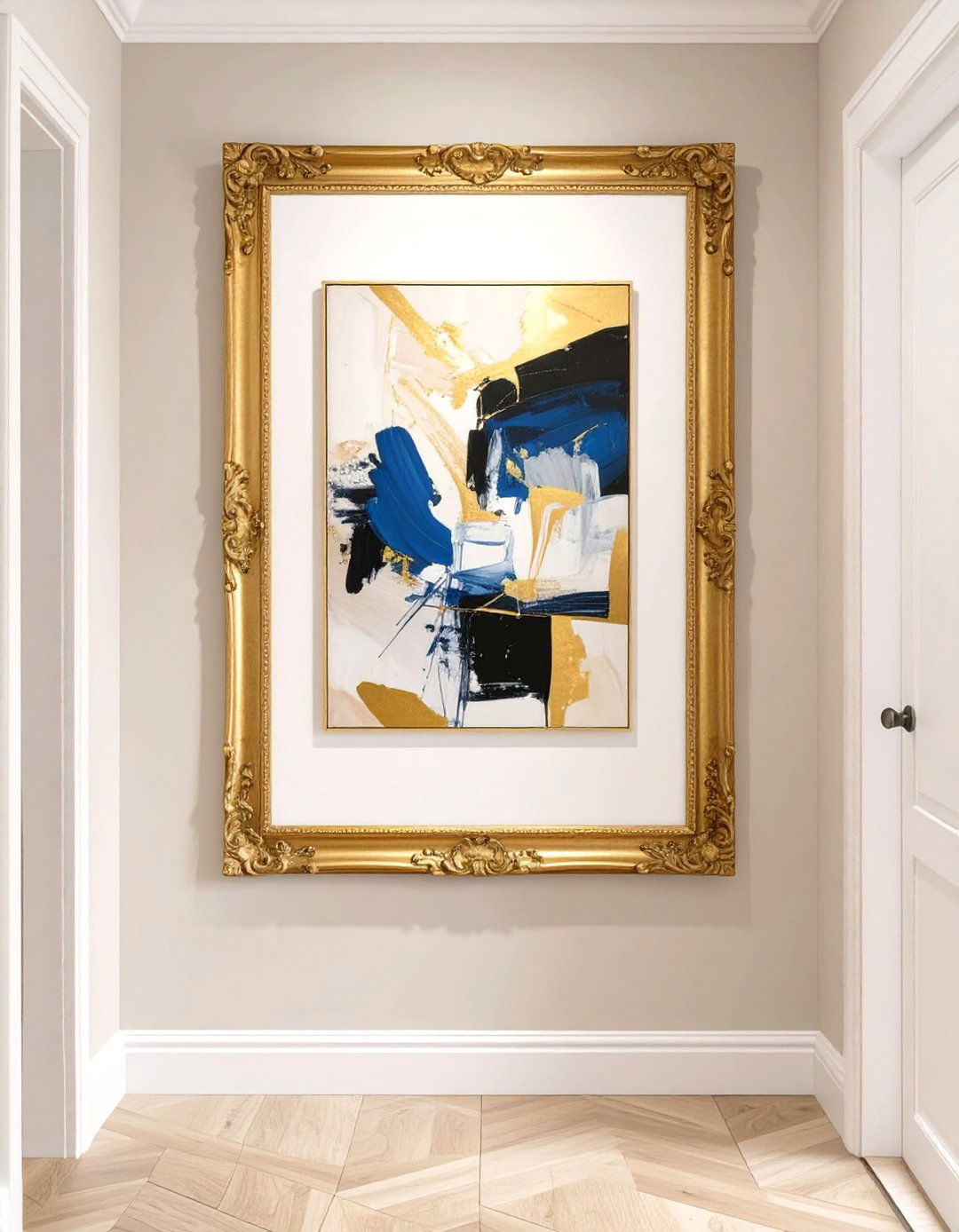 Modern Art in a Classic Frame - 30 what is transitional interior design ideas
