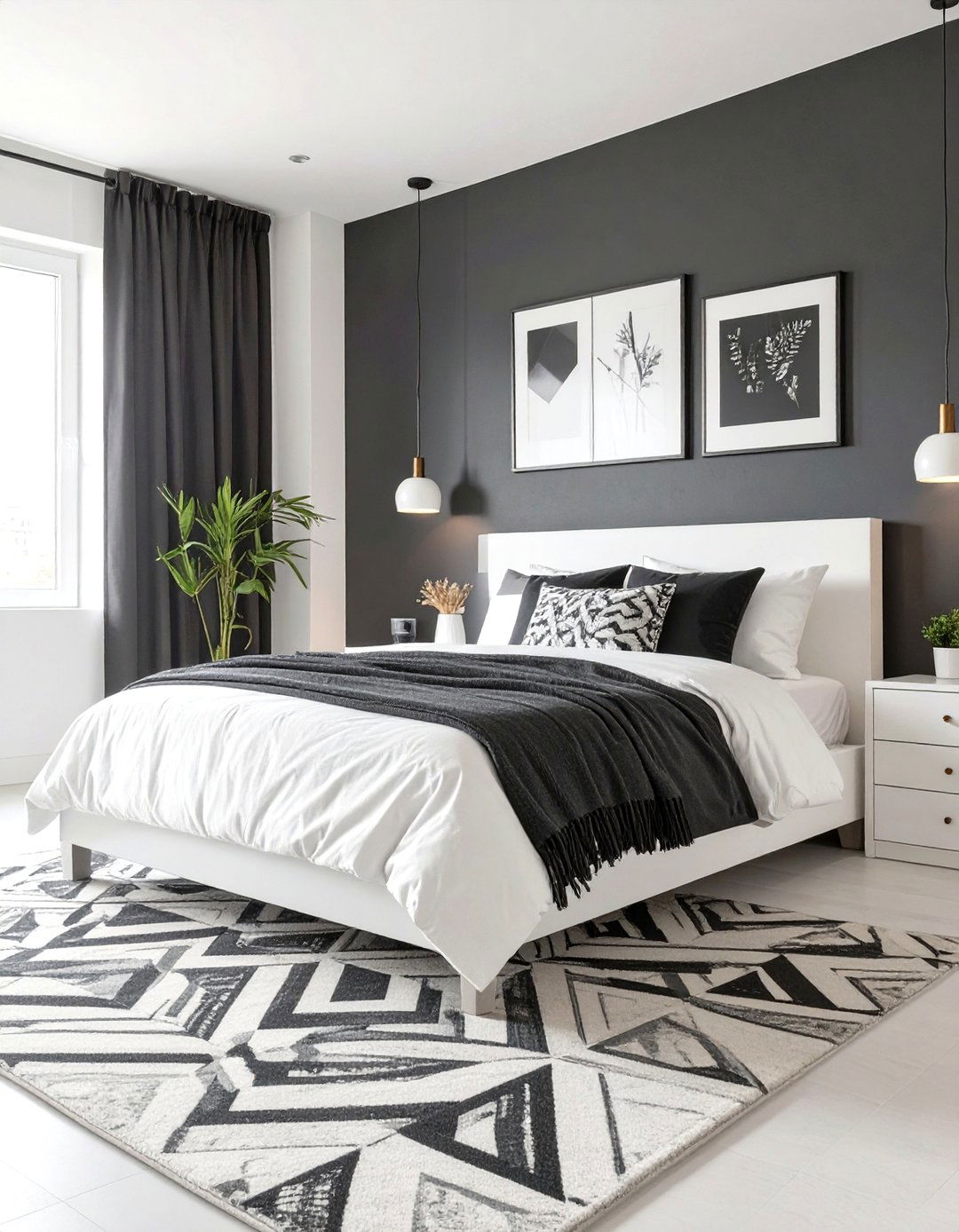 Modern Black and White Teen Boy Bedroom - 30 teen boy bedroom ideas