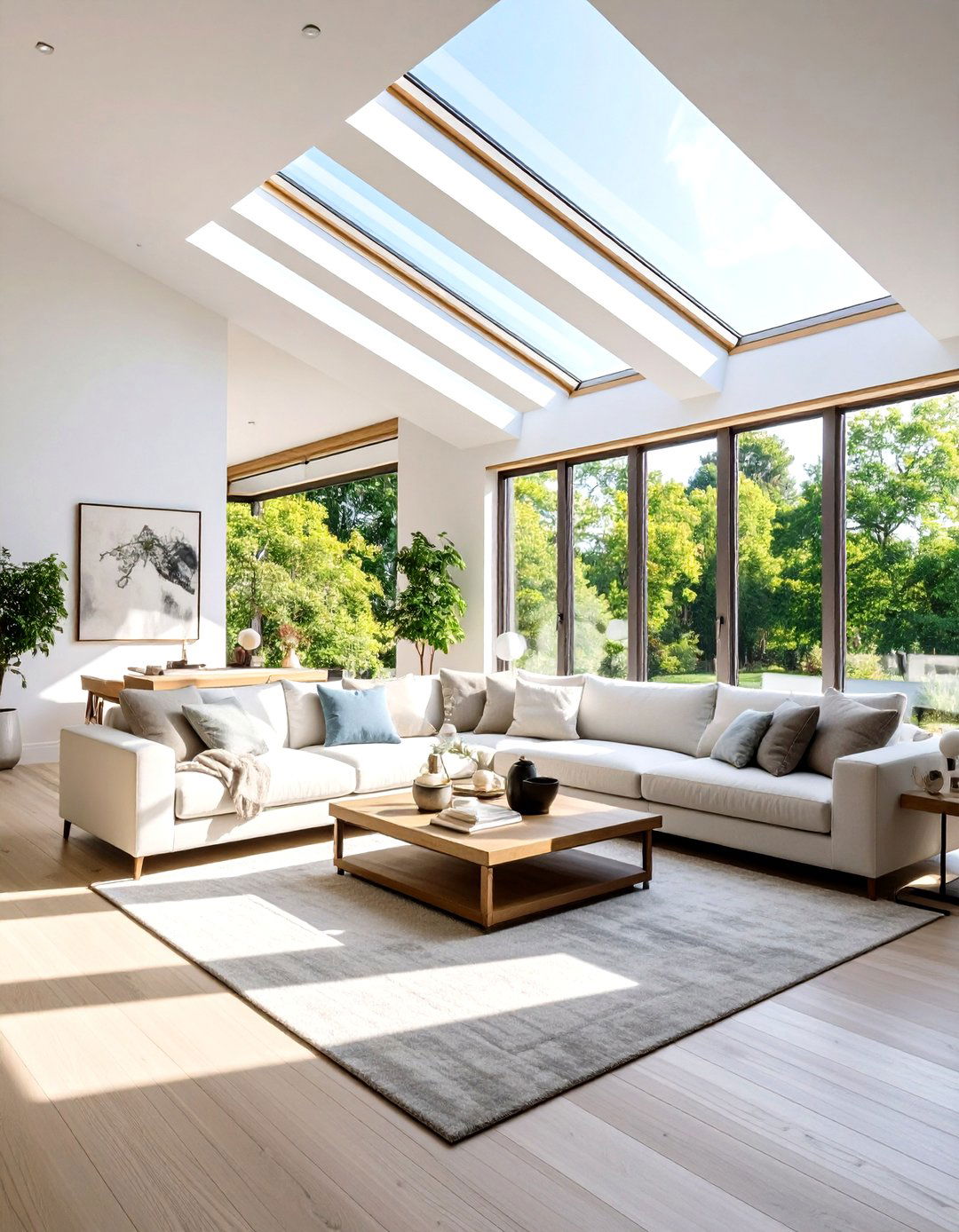Modern Clerestory Windows for Privacy - 30 living room window ideas