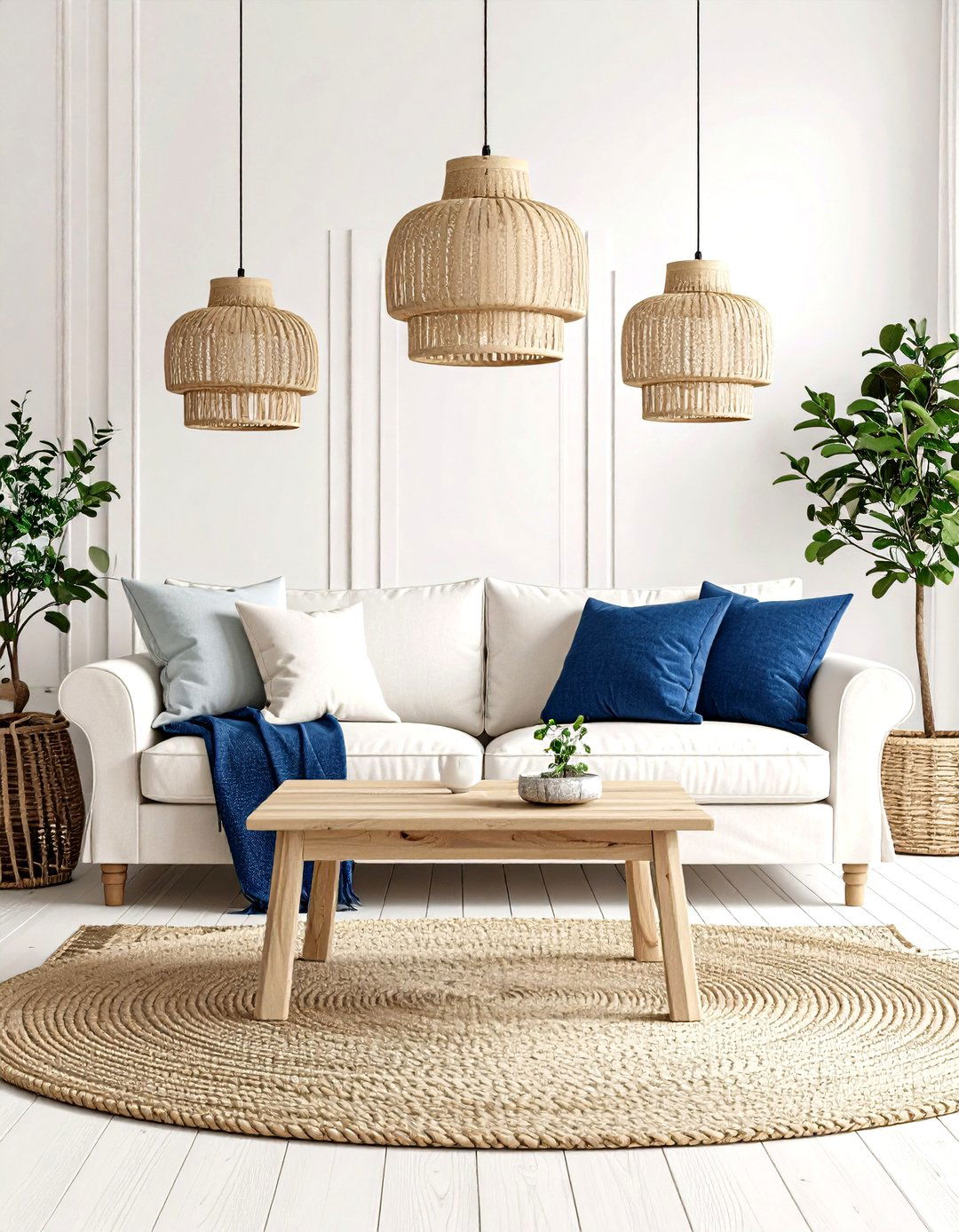 Modern Coastal Living Room - 30 interior design living room ideas