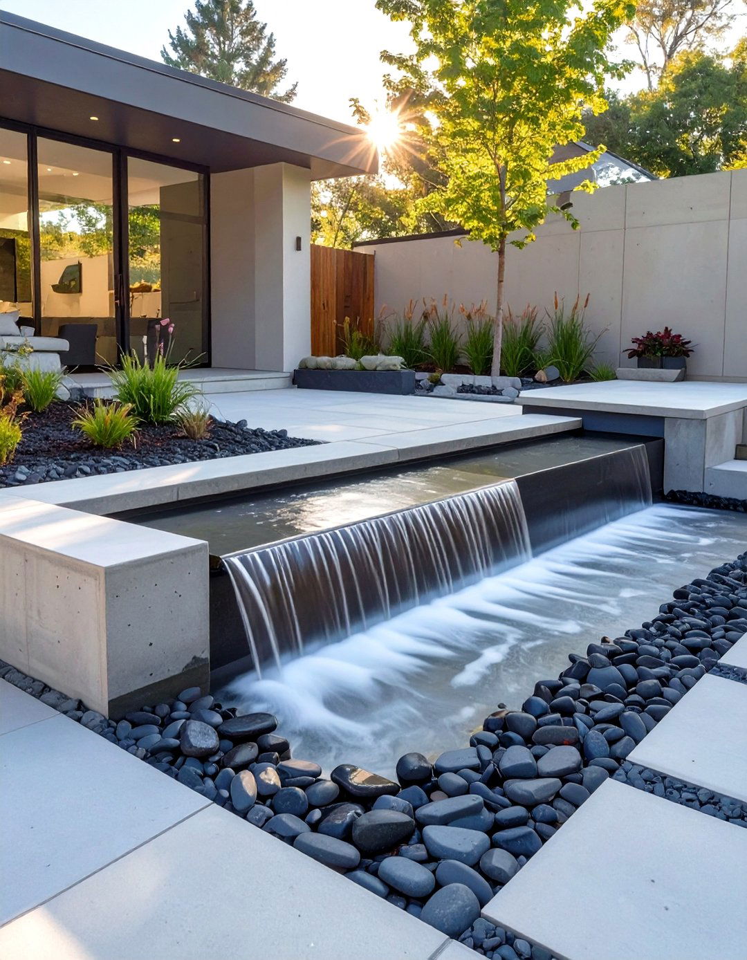 30 Modern Concrete Patio Designs to Elevate Your Yard - We Love Home Blog