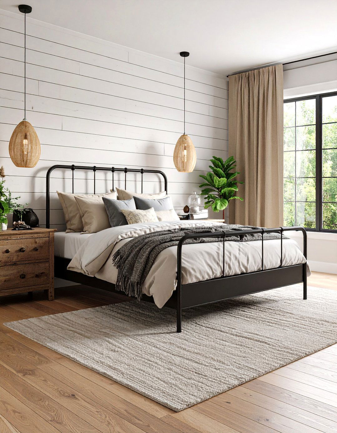 Modern Farmhouse Bedroom - 30 adult bedroom ideas