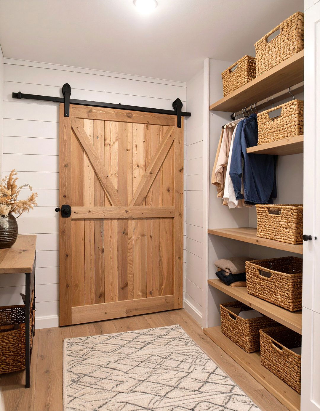 Modern Farmhouse Closet Charm - 30 closet design software ideas