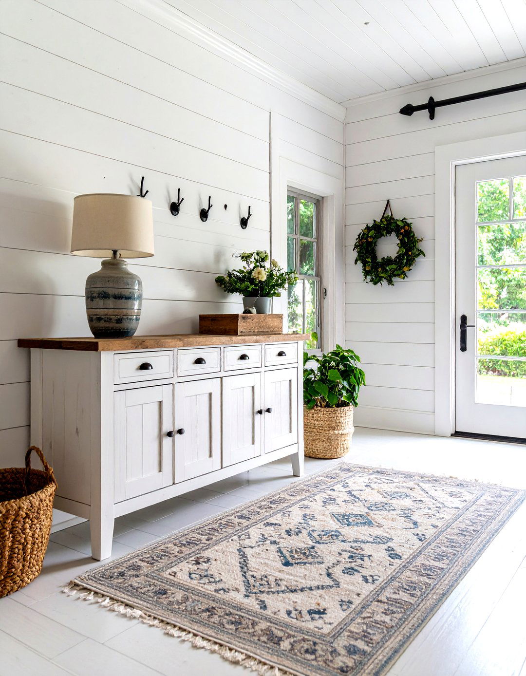 Modern Farmhouse Foyer Design - 30 entrance foyer design ideas