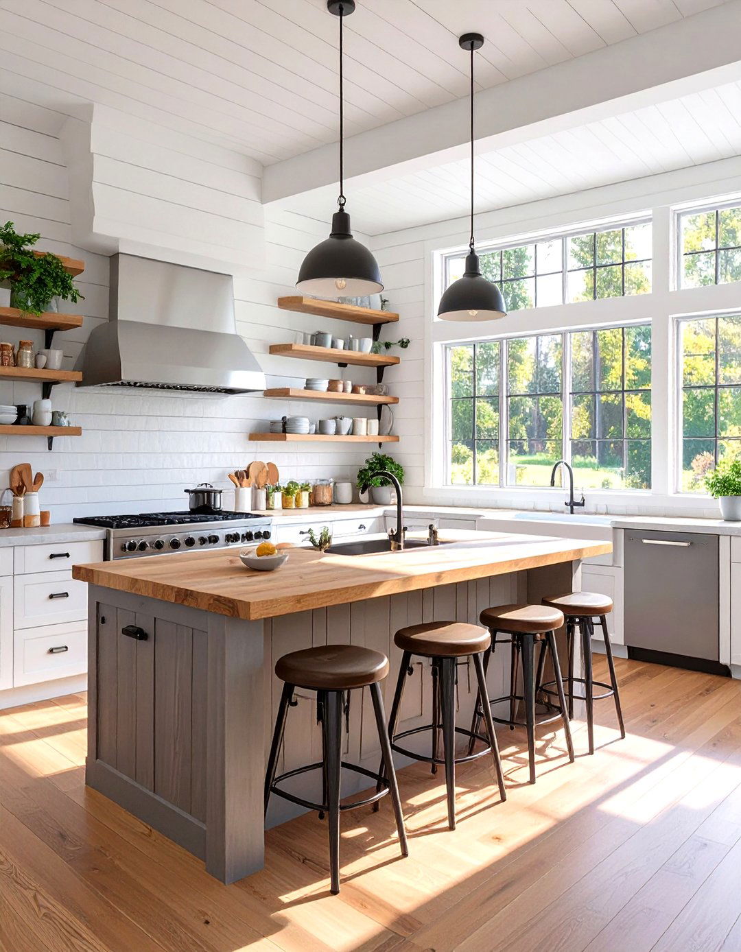 Modern Farmhouse Interior Design Style - 30 types of interior design styles ideas