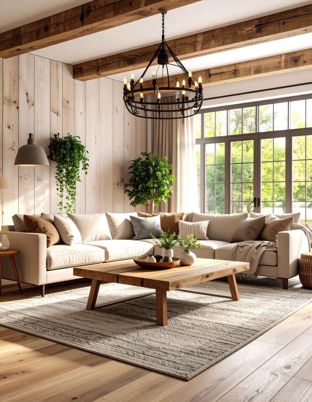 Modern Farmhouse Living Room - 30 living room furniture design ideas