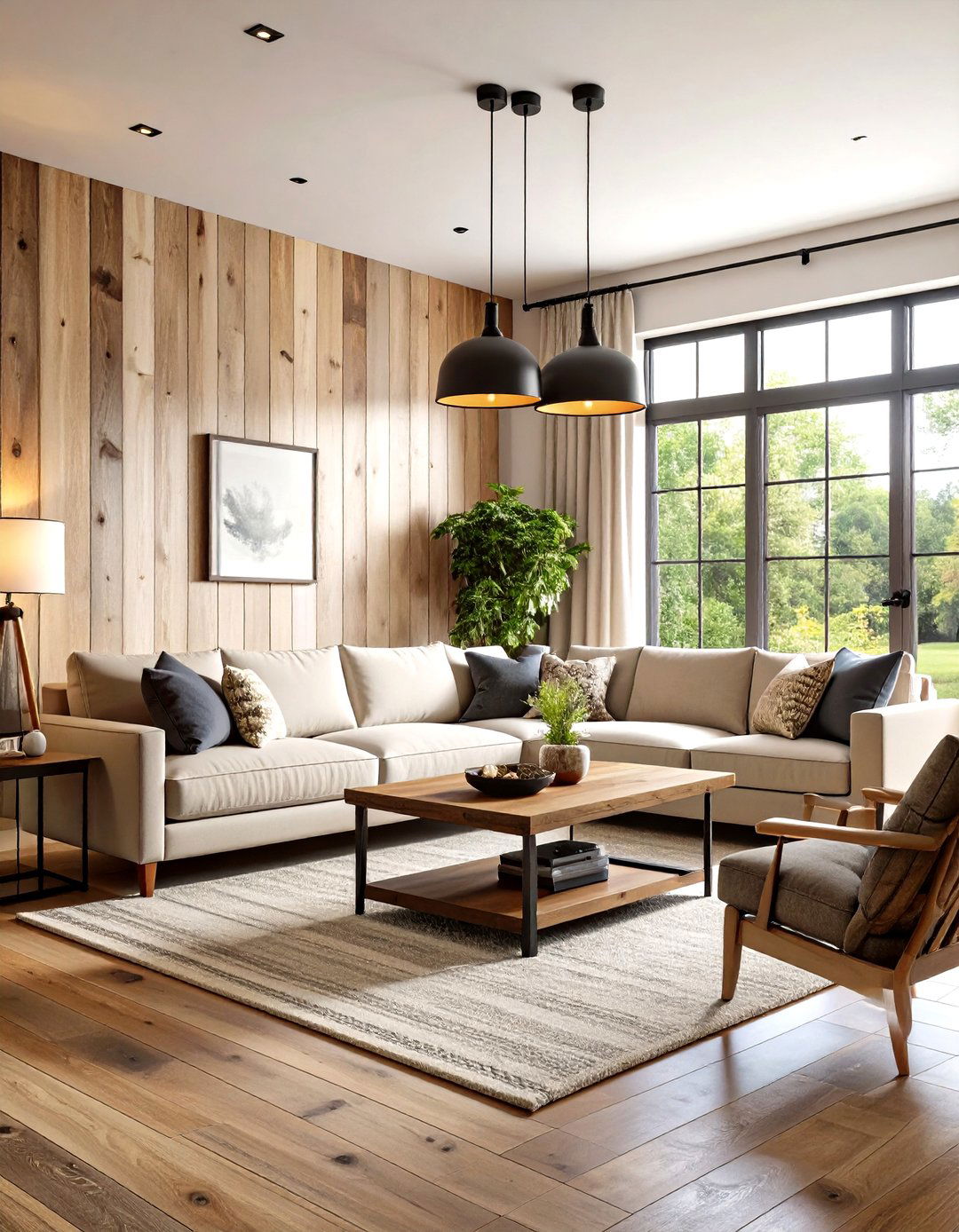 Modern Farmhouse Living Room - 30 decoration ideas for living room