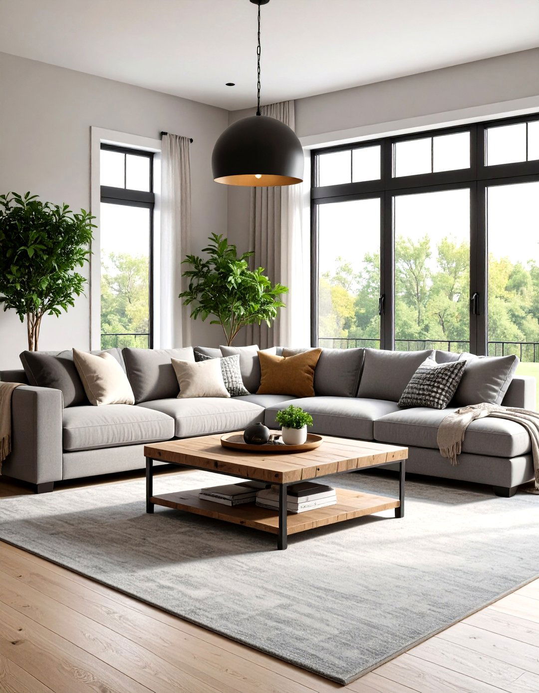 Modern Farmhouse Living Room - 30 design your living room ideas