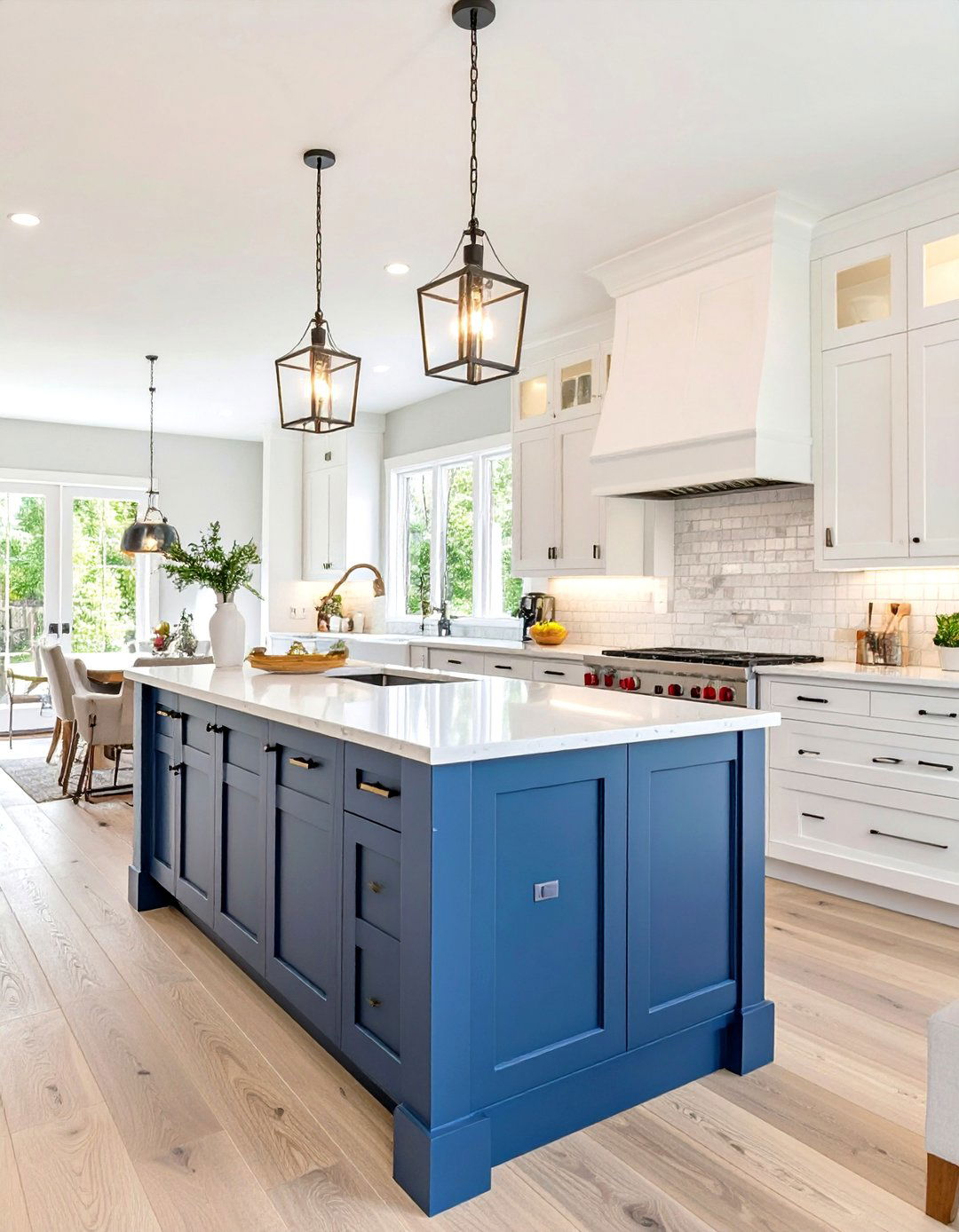 Modern Farmhouse Open Kitchen - 30 open kitchen ideas