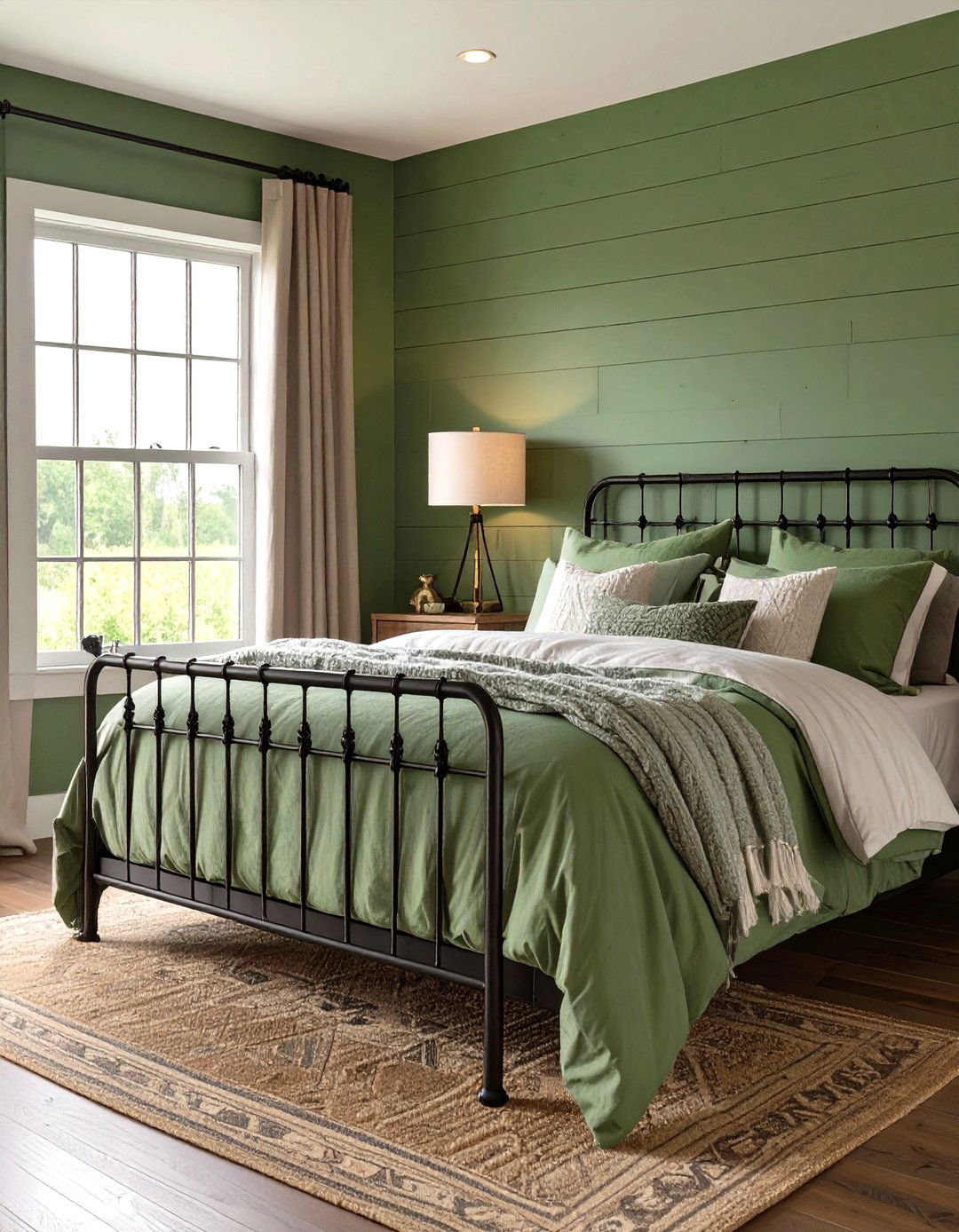 Modern Farmhouse Sage Green Bedroom - 30 sage green bedroom ideas