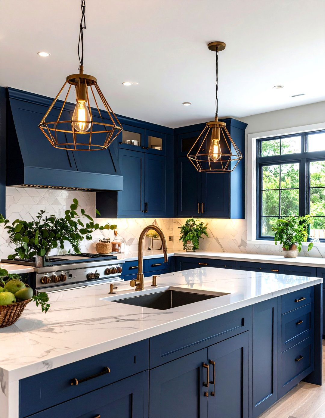 Picture of 30 Over Kitchen Sink Lighting Ideas for a Brighter Space - We Love Home ...