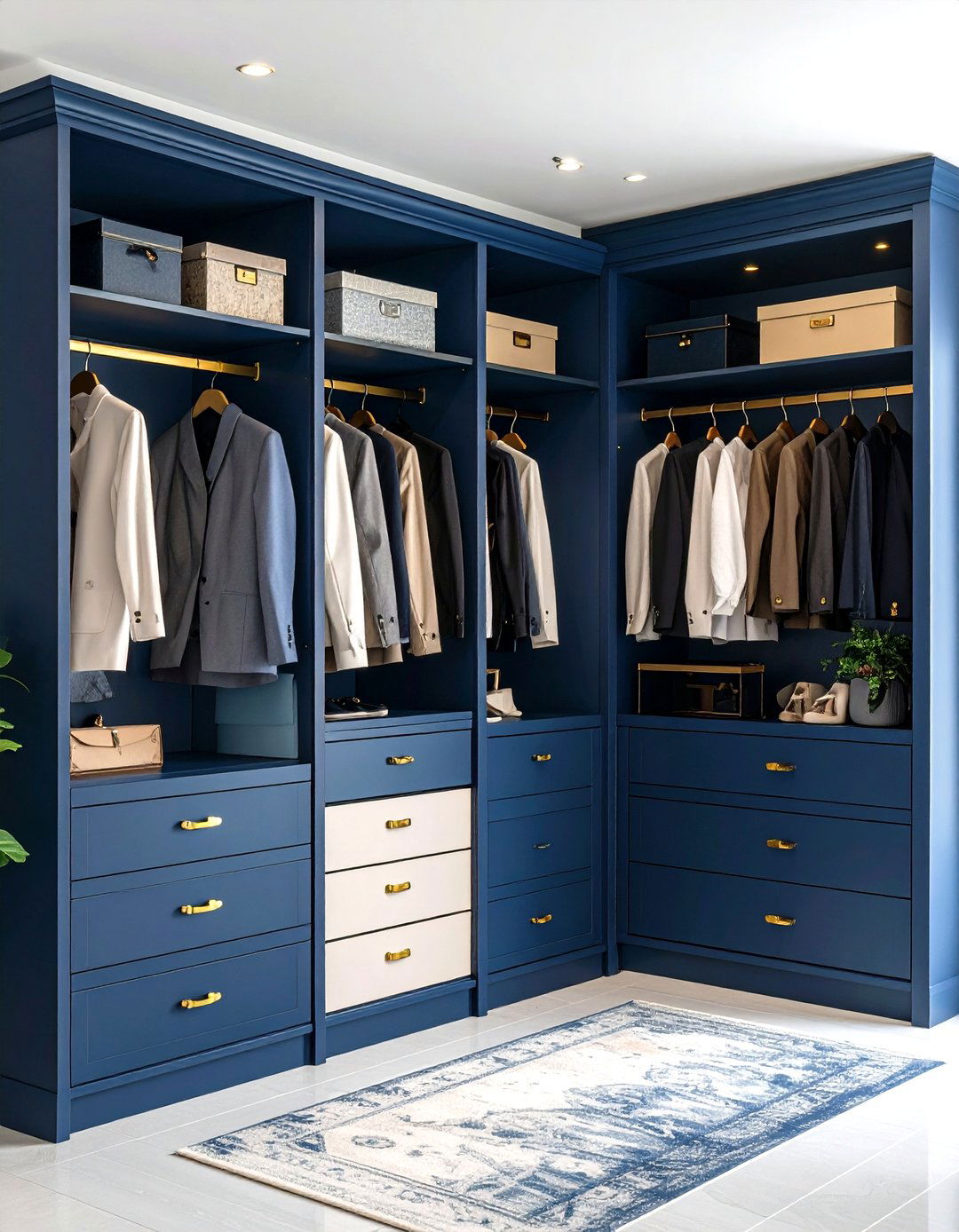 Modern Glamour Hallway Closet - 30 hallway closet ideas