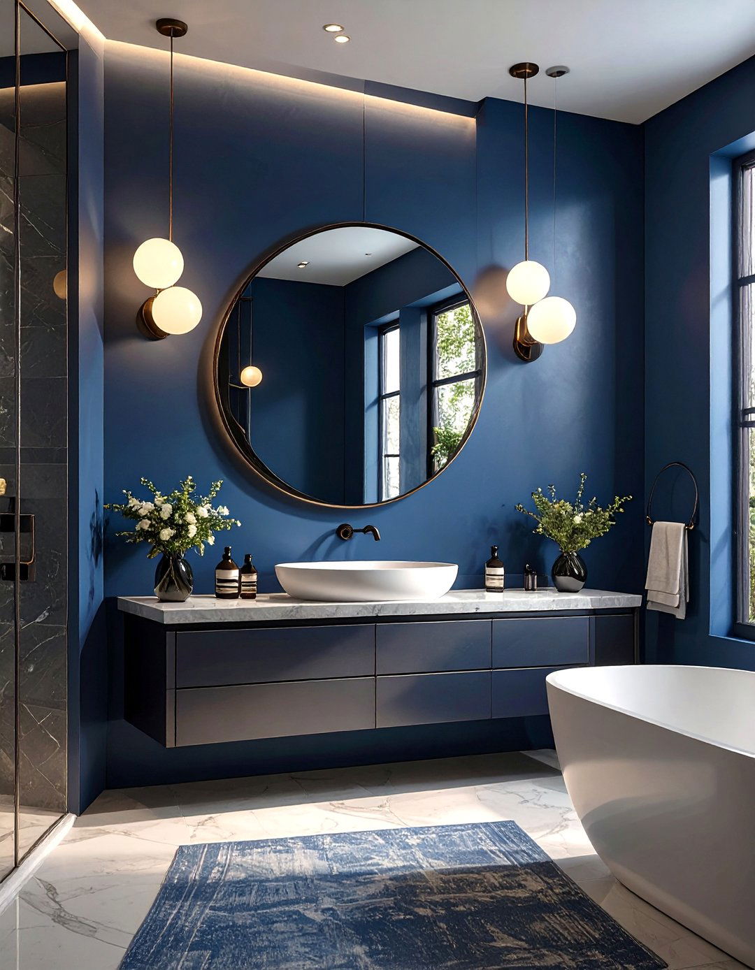 Modern Globe Sconce Bathroom Lighting - 30 bathroom lighting ideas over mirror