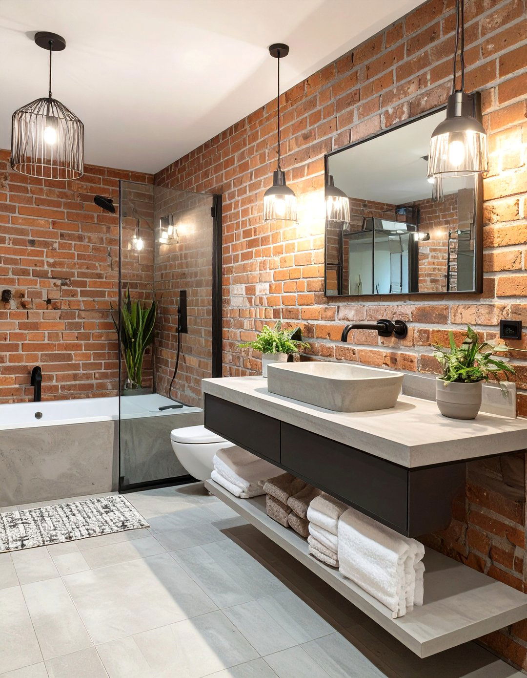 30 Modern Basement Bathroom Ideas for a Spa Retreat - We Love Home Blog