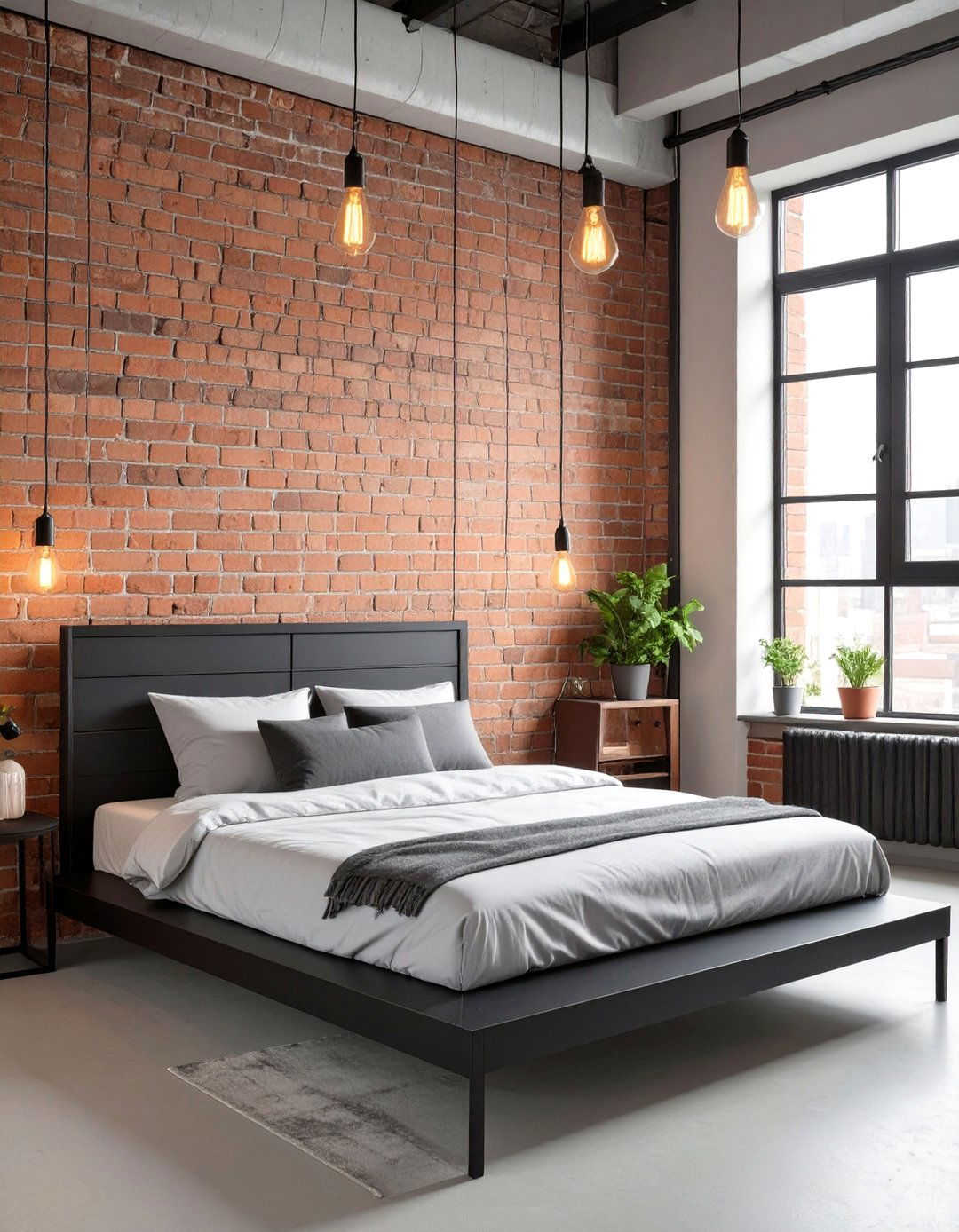 Modern Industrial Bedroom - 30 couples bedroom ideas