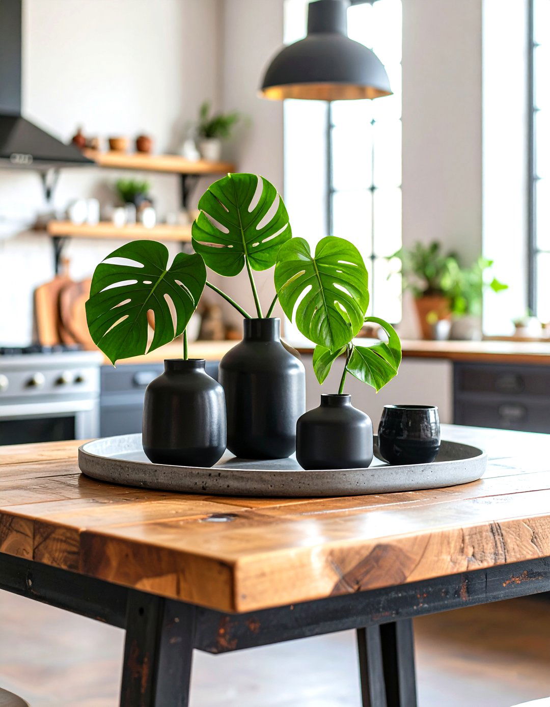 Modern Industrial Kitchen Table Style - 30 kitchen table decor ideas