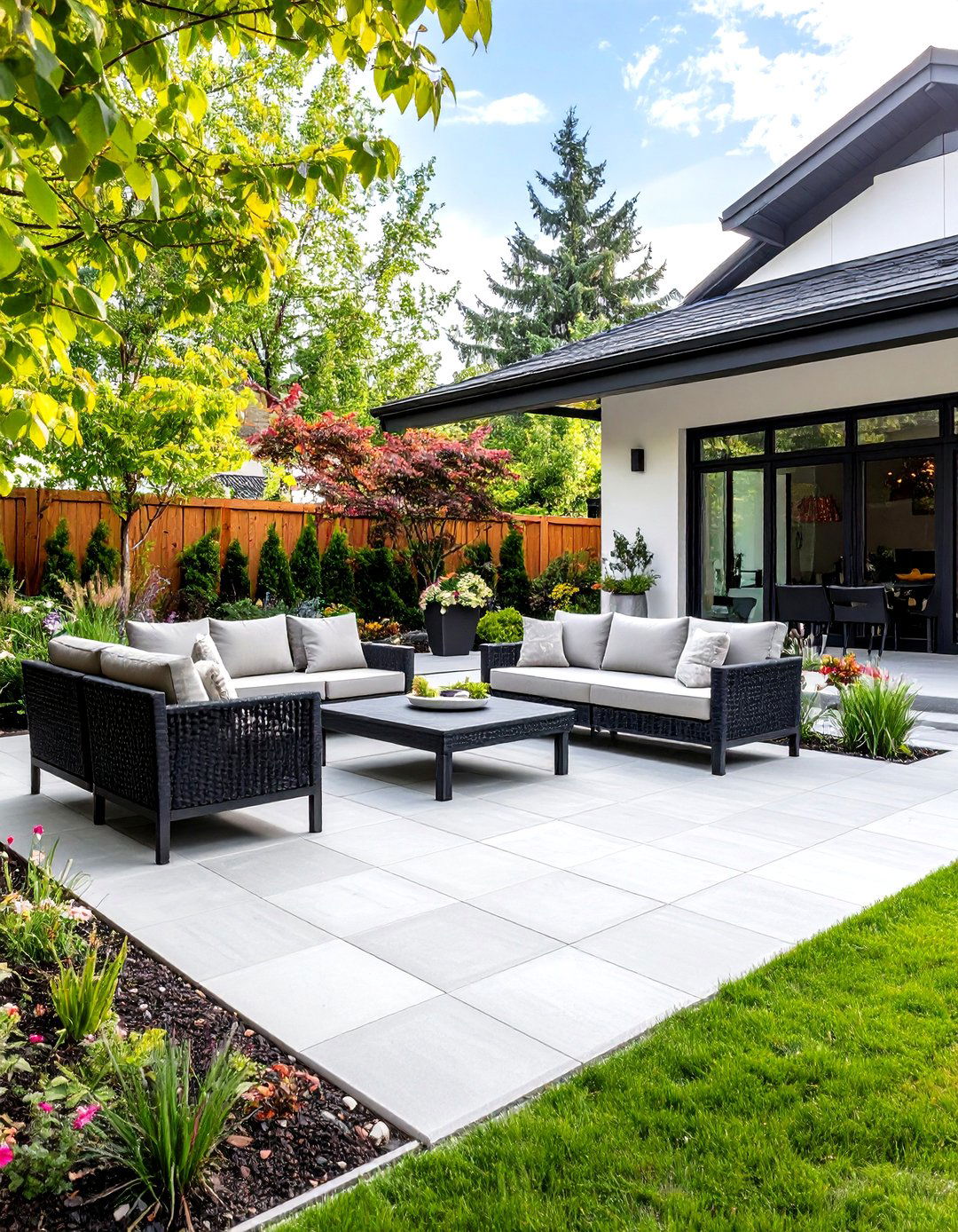 30 Durable Patio Paver Ideas for a Modern Backyard - We Love Home Blog