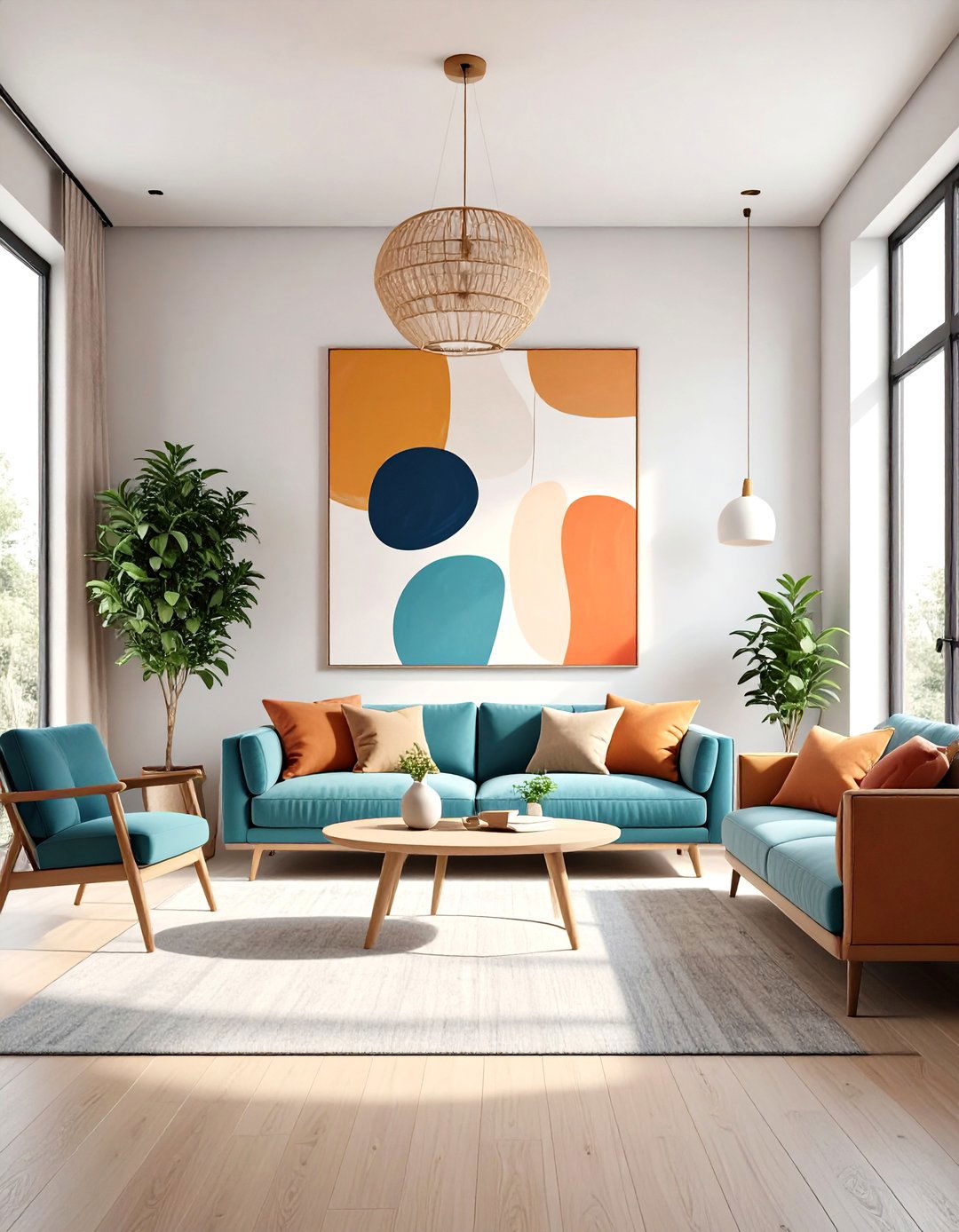 Modern Minimalist Abstract Art - 30 wall decor ideas