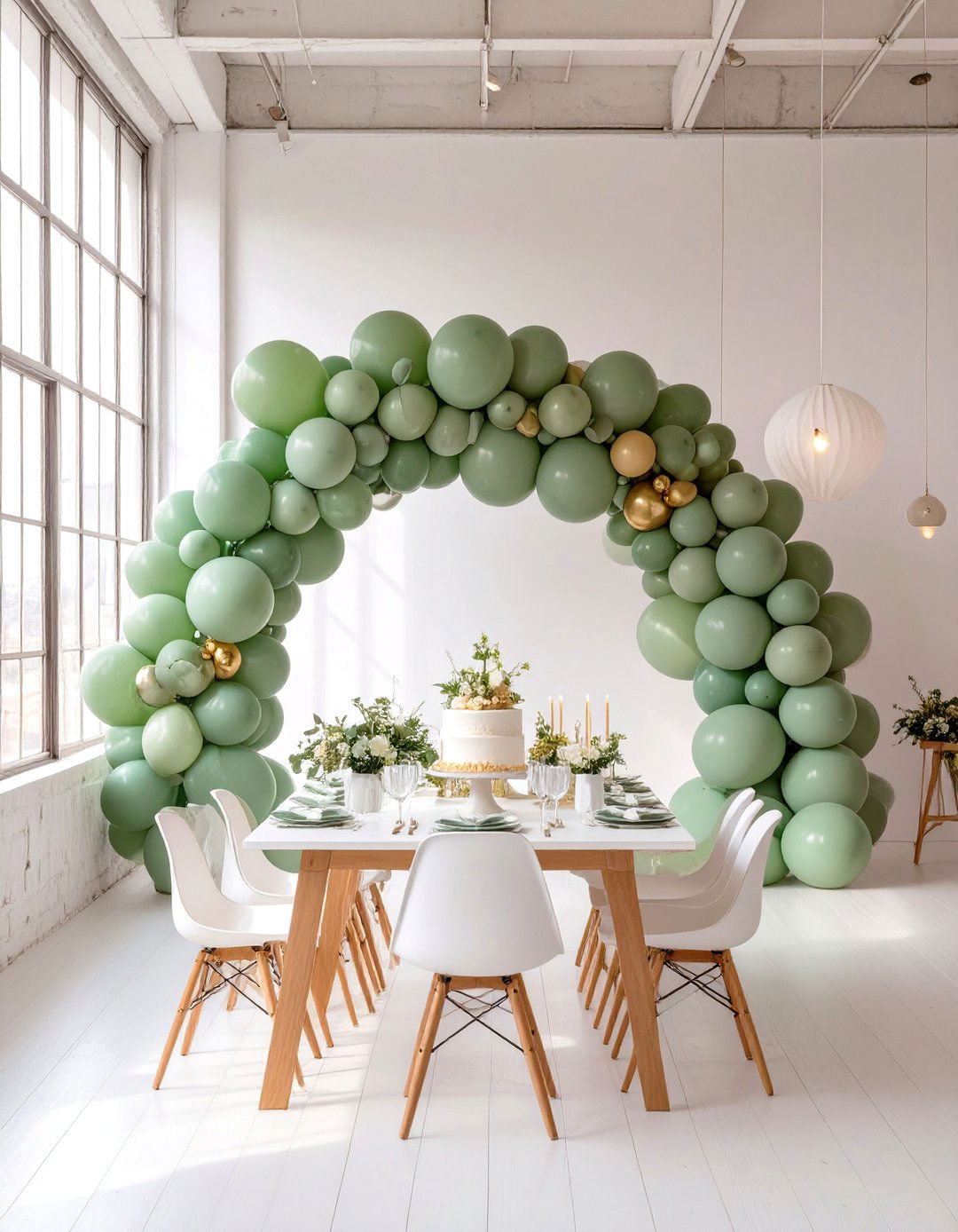 Modern Minimalist Baby Shower Decor - 30 baby shower decor ideas