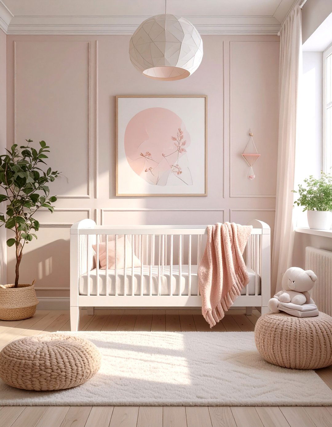 Modern Minimalist Bedroom - 30 baby girl bedroom ideas