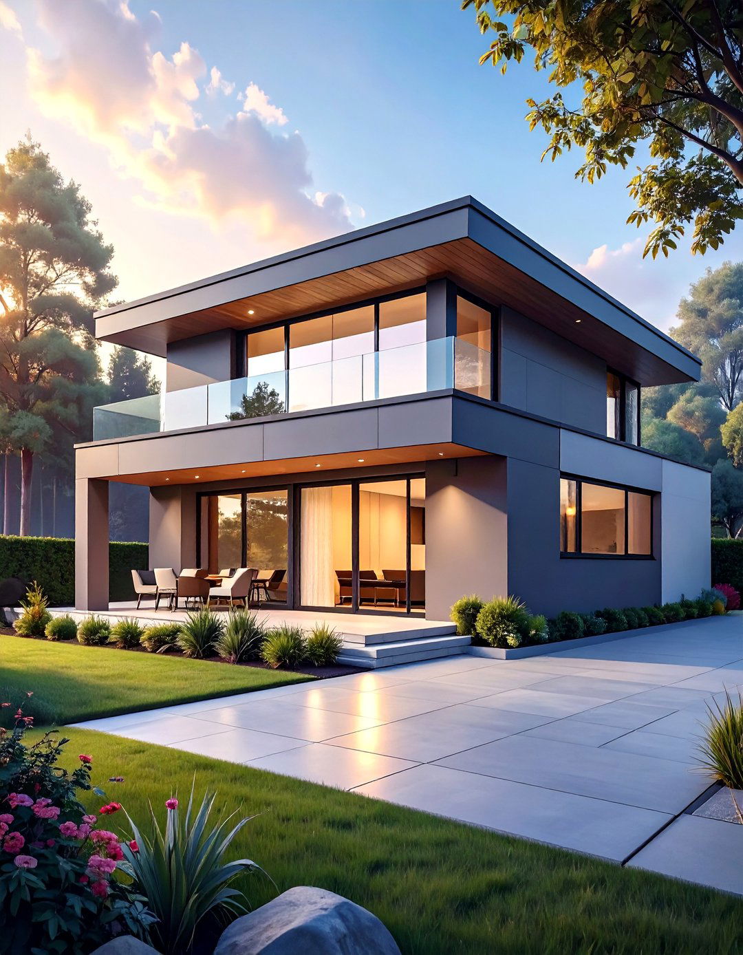 Modern Minimalist Bungalow Concept - 30 bungalow house design ideas