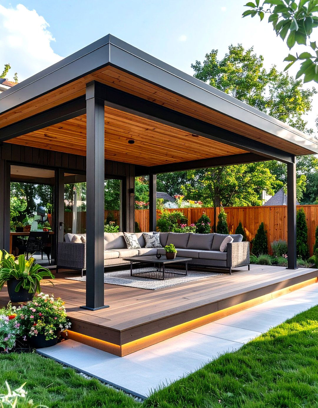 30 Backyard Covered Patio Ideas for All-Weather Relaxing - We Love Home ...