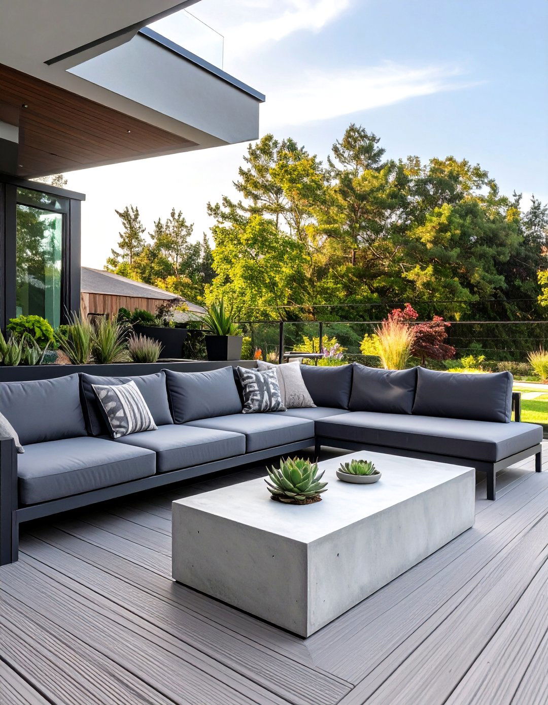 30 Trendy Deck Furniture Ideas for Outdoor Comfort - We Love Home Blog