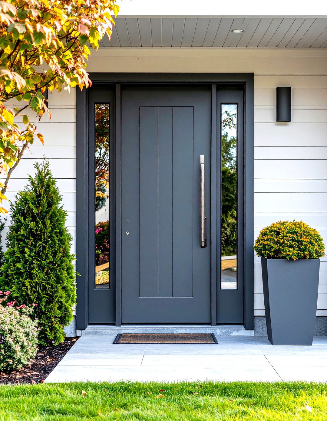 Modern Minimalist Front Door Design - 30 entryway front door ideas
