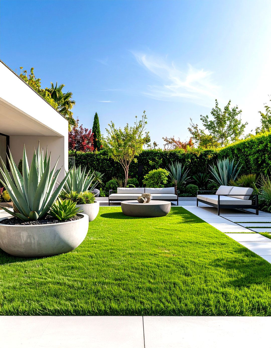 Modern Minimalist Garden - 30 garden decoration ideas