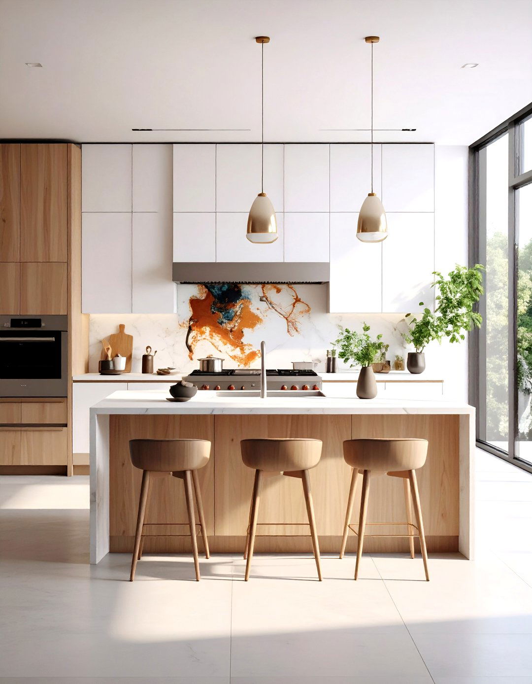 30 Creative Kitchen Wall Decor Ideas for Homes - We Love Home Blog